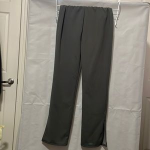 shein fitted gray slacks medium